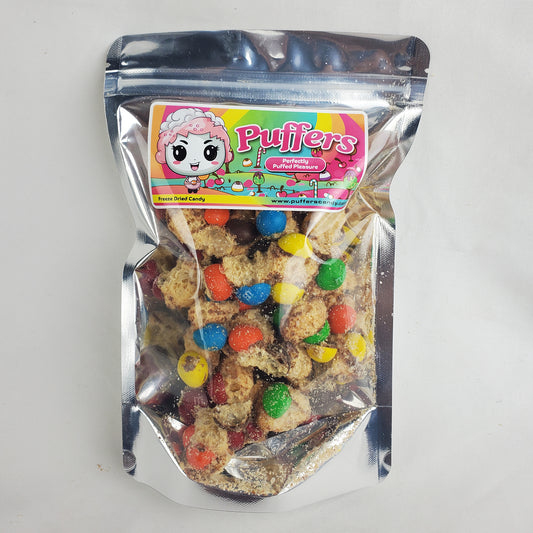 Puffed CaraMuMumels - Freeze Dried Candy