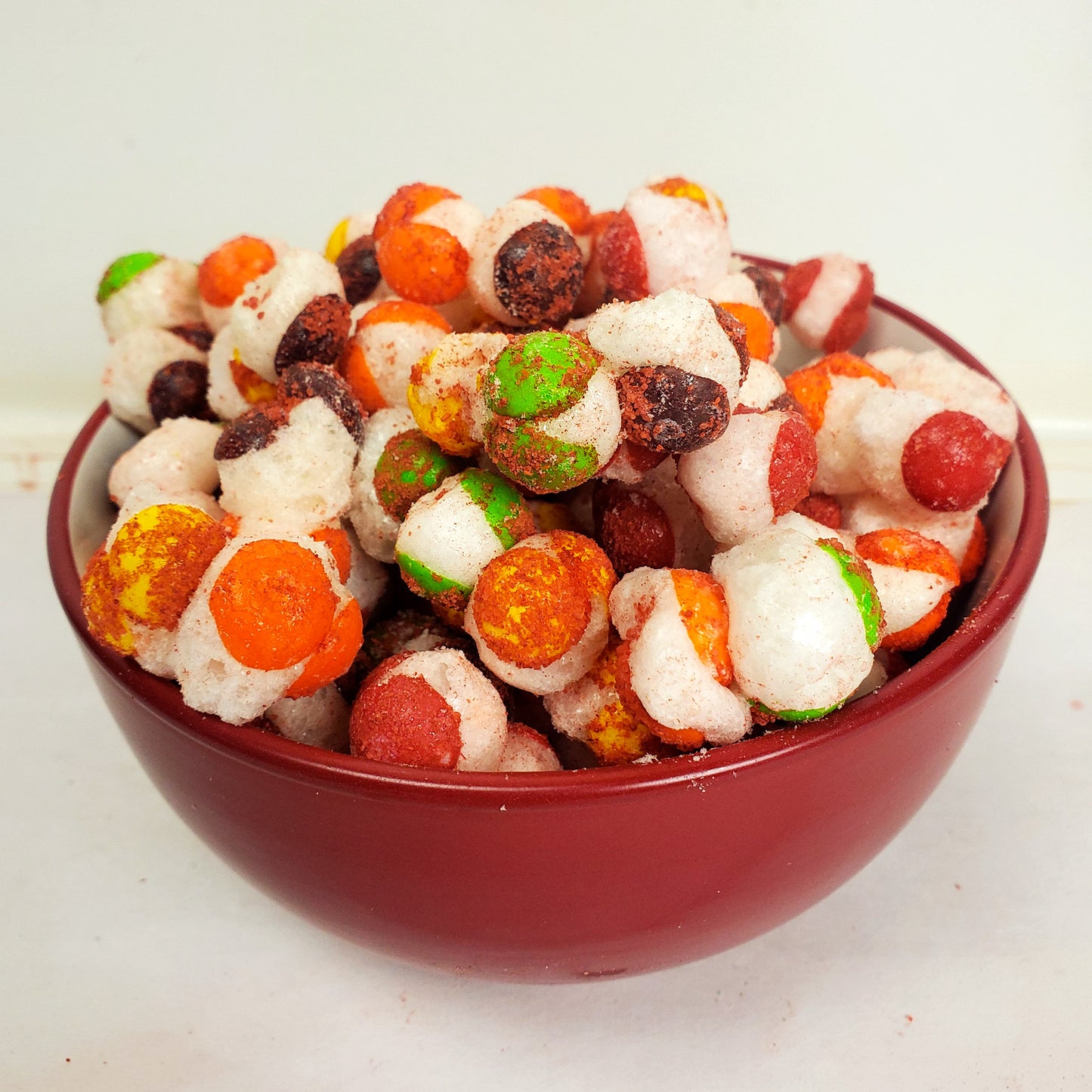 Puffed Chamoy Frittles - Freeze Dried Chamoy Skittles