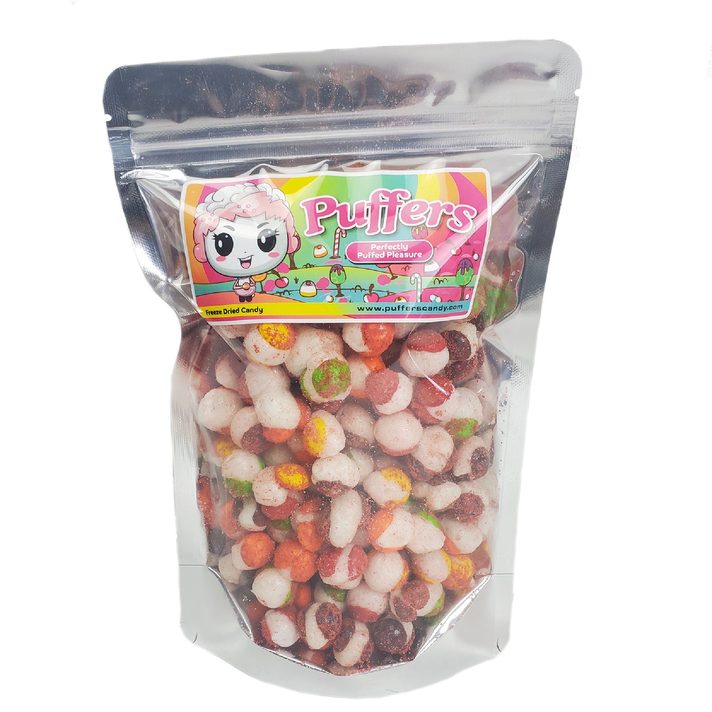 Puffed Chamoy Frittles - Freeze Dried Chamoy Skittles