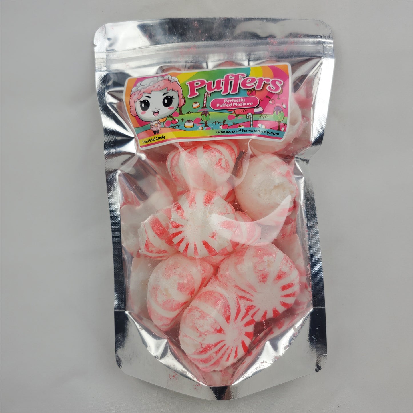 Puffed Peppermints - Freeze Dried Peppermints