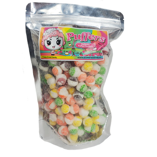 Super Sour Puffed Frittles - Freeze Dried Super Sour Frittles